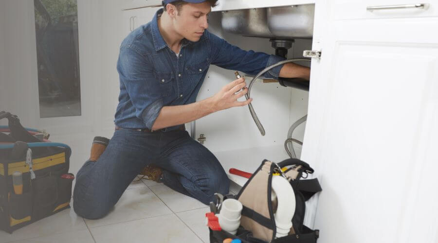Professional bathroom faucet installation in Prague, NE